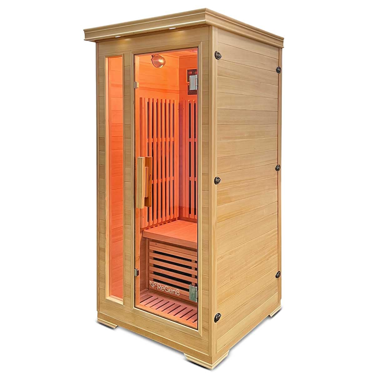 ReGen8 Solo V2 1 Person 1410W Infrared Sauna
