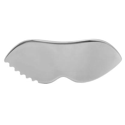 ANKROYU Gua Sha Facial Tools, Gua Sha Massage Board Comb Edge, 304 Stainless Steel Smoother Surfaces Gua Sha Tool for Body Care