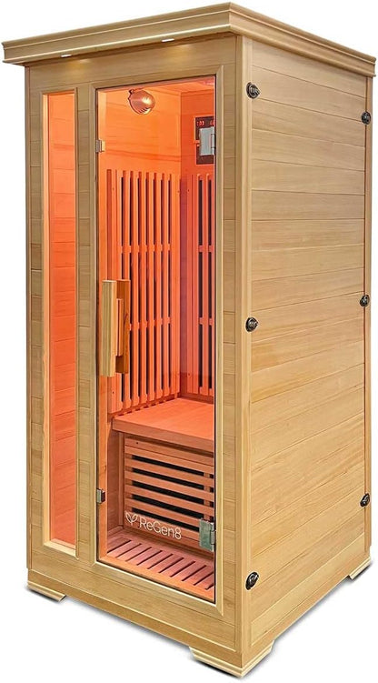 ReGen8 Solo V2 1 Person 1410W Infrared Sauna