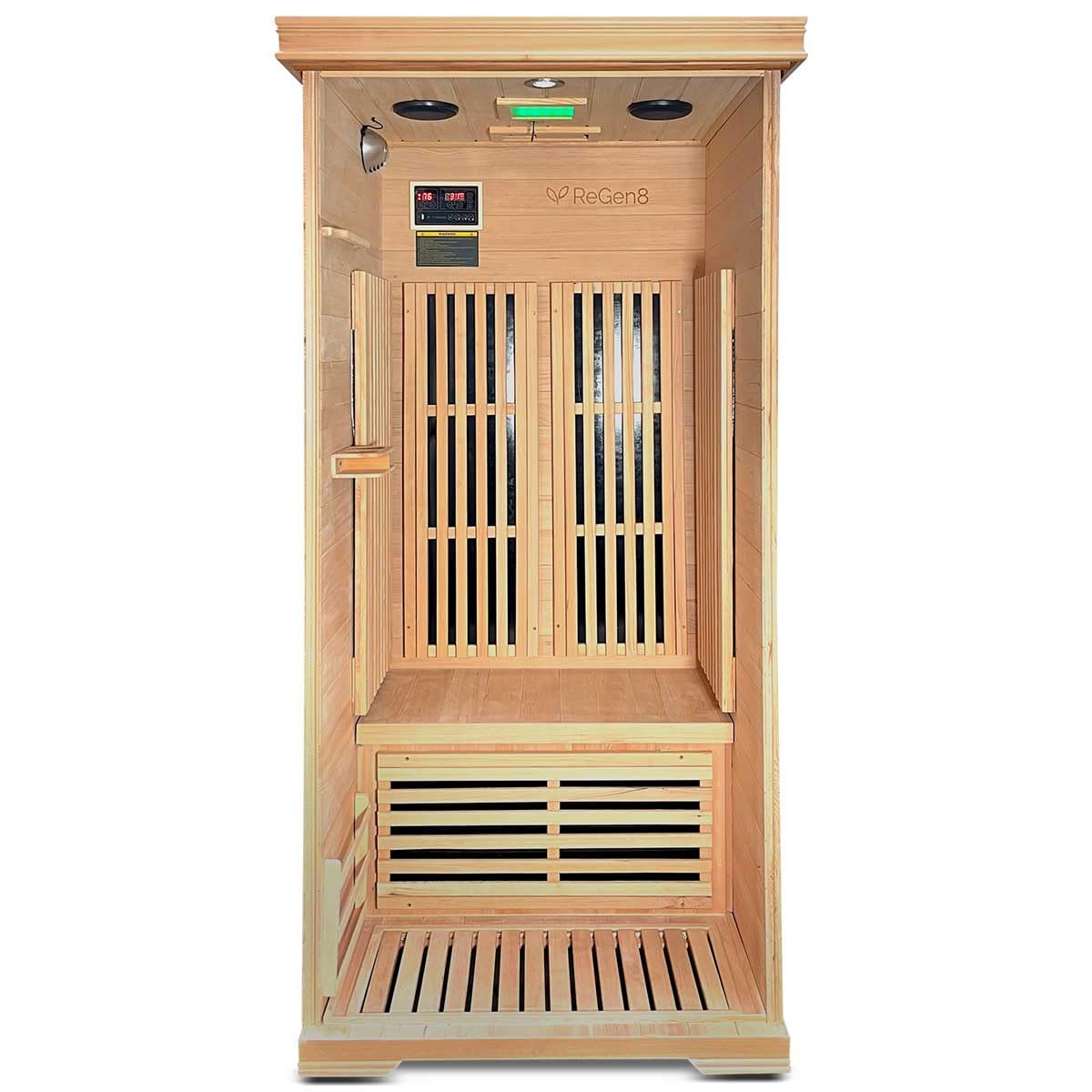 ReGen8 Solo V2 1 Person 1410W Infrared Sauna