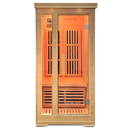 ReGen8 Solo V2 1 Person 1410W Infrared Sauna