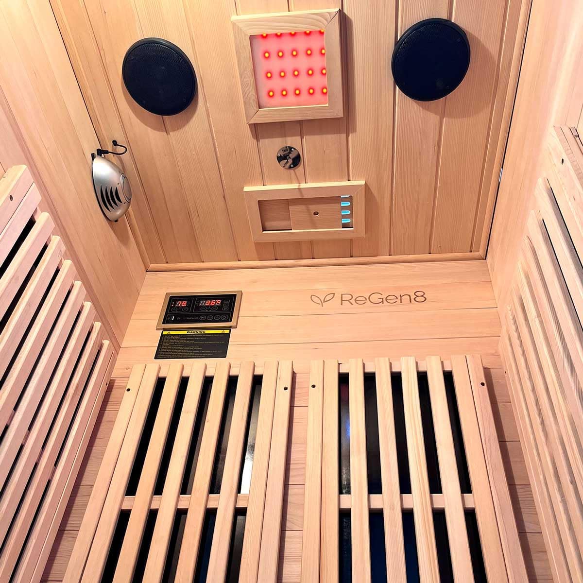 ReGen8 Solo V2 1 Person 1410W Infrared Sauna